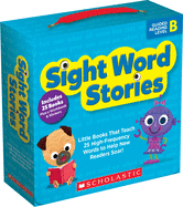 Sight Word Stories: Guided Reading Level B: Fun Books That Teach 25 Sight Words to Help New Readers Soar