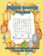 Sight Words Puzzles: 300 High Frequency Words PreK-1st Grade