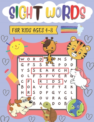 Sight words Word Search For Kids 4-8: Easy word Search Puzzles With Sight Words, To Help Your Kids Improve Their Spelling Skills and Vocabulary - Joeh, MMD