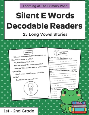 Silent E Words Long Vowel Readers: Decodable Books Grade 1 / Grade 2 - Ryan, Alison