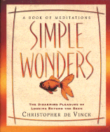 Simple Wonders: The Disarming Pleasure of Looking Beyond the Seen - De Vinck, Christopher