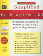 Simplified Family Legal Forms Kit - Sitarz, Daniel