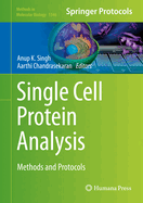 Single Cell Protein Analysis: Methods and Protocols
