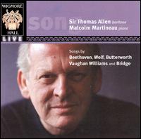 Sir Thomas Allen sings Selected Songs - Malcolm Martineau (piano); Thomas Allen (baritone); Thomas Allen (spoken word)