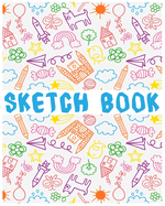 Sketch Book: A Large Notebook With Blank Paper for Drawing, Writing, Painting, Sketching, 100 Pages, 8x10