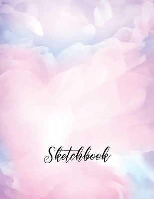 Sketchbook: Large 8.5"x11" for Drawing, Sketch, Painting, Watercolor, Creation: 110 pages. Notebook and Sketchbook for Artist, Pencil, Markers, Paint. ( Watercolor Rose Cover ) - Settecase, Caitlin