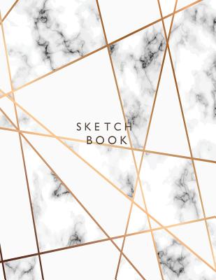 sketchbook: Marble cover (8.5 x 11) inches 110 pages, Blank Unlined Paper for Sketching, Drawing, Whiting, Journaling & Doodling - Lover, Magic