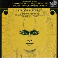 Skryabin: Concerto for piano in F sharp minor; Symphony No. 5 - Evelyne Dubourg (piano); Bratislava City Chorus (choir, chorus); Nicholas Uljanov (conductor)