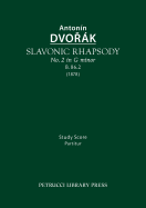 Slavonic Rhapsody in G minor, B.86.2: Study score