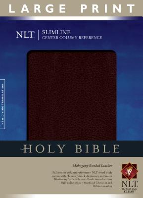 Slimline Center Column Reference Bible-NLT-Large Print - Tyndale (Creator)