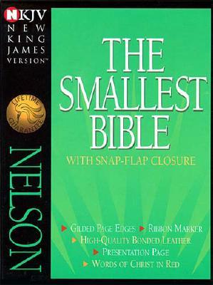 Smallest Bible-NKJV-Snap Flap - Thomas Nelson Publishers (Creator)