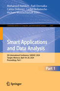 Smart Applications and Data Analysis: 5th International Conference, SADASC 2024, Tangier, Morocco, April 18-20, 2024, Proceedings, Part I