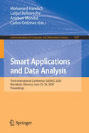 Smart Applications and Data Analysis: Third International Conference, Sadasc 2020, Marrakesh, Morocco, June 25-26, 2020, Proceedings