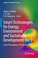 Smart Technologies for Energy, Environment and Sustainable Development, Vol 2: Select Proceedings of ICSTEESD 2020