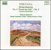 Smetana: String Quartets Nos. 1 & 2; From My Homeland - Moyzes Quartet