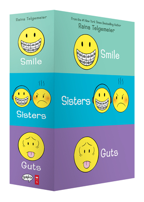 Smile, Sisters, and Guts: The Box Set - Telgemeier, Raina (Illustrator)