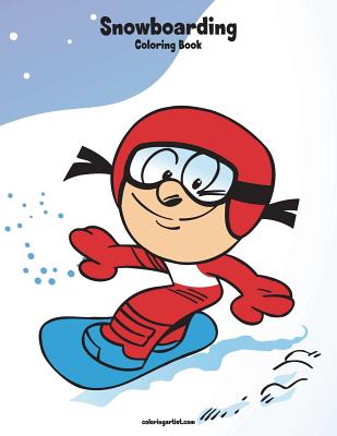 Snowboarding Coloring Book 1 - Snels, Nick