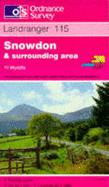 Snowdon and Surrounding Area (Landranger Maps)