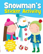 Snowman's Christmas Sticker Activity