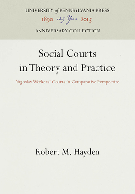 Social Courts in Theory and Practice - Hayden, Robert M