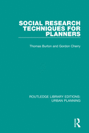 Social Research Techniques for Planners