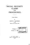 Social security claims and procedures - McCormick, Harvey L