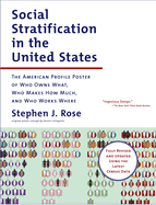 Social Stratification in the United States: The American Profile Poster of Who Owns What, Who Makes How Much, and Who Works Where