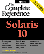 Solaris 10 the Complete Reference