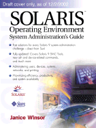 Solaris Operating Environment System Administrator's Guide - Winsor, Janice