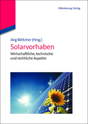 Solarvorhaben - Bttcher, Jrg (Editor)