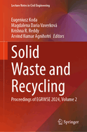 Solid Waste and Recycling: Proceedings of Egrwse 2024, Volume 2