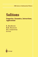 Solitons: Properties, Dynamics, Interactions, Applications