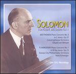 Solomon Concert Recordings, Vol. 1: Beethoven & Tchaikovsky