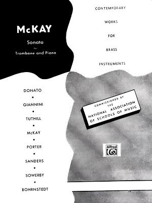 Sonata (for Trombone and Piano): Part(s) - McKay, George Frederick (Composer)