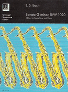 Sonata G Minor Bwv 1020