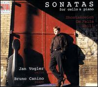 Sonatas for cello and piano - Bruno Canino (piano); Jan Vogler (cello)