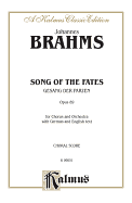 Song of the Fates (Gesang Der Parzen) Op. 89: Ssaattb (Orch.) (German, English Language Edition), Vocal Score