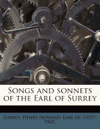 Songs and Sonnets of the Earl of Surrey