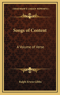 Songs of Content: A Volume of Verse
