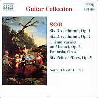 Sor: Guitar Music, Opp. 1-5 - Norbert Kraft (guitar)