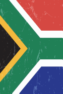 South Africa Flag Journal: Lined Journal to Write In, South African Souvenir Notebook
