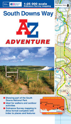 South Downs Way Adventure Atlas - Geographers' A-Z Map Company