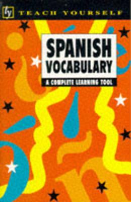 Spanish Vocabulary - Lopez, Pilar Caldeiro