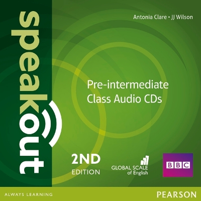 Speakout Pre-Intermediate 2nd Edition Class CDs (2) - Clare, Antonia, and Wilson, J