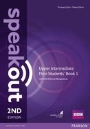 Speakout Upper Intermediate 2nd Edition Flexi Students' Book 1 with MyEnglishLab Pack