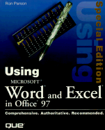 Special Edition Using Word and Excel in Office 97