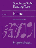 Specimen Sight-reading Tests: Grade 7: Piano