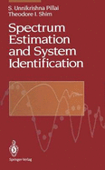Spectrum Estimation and System Identification