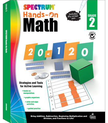 Spectrum Hands-On Math, Grade 2: Volume 54 - Spectrum, and Carson Dellosa Education