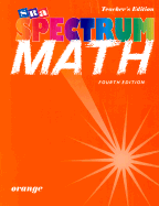 Spectrum Mathematics - Orange Book Level 4 Teacher's Edition - Sra